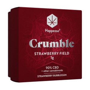 Happease Strawberry Field 90% CBD Extrakt - Crumble - 1g