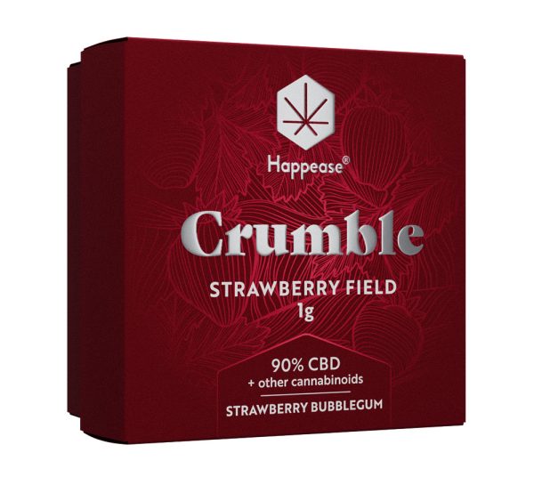 Happease CBD Konzentrat Crumble 90% Strawberry Field
