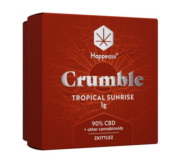 Happease CBD Konzentrat Crumble 90% Tropical Sunrise