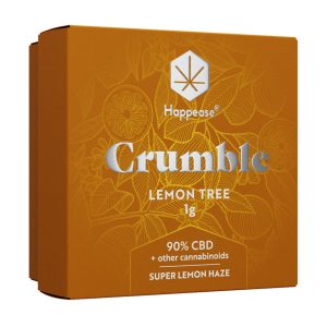 Happease Lemon Tree 90% CBD Extrakt - Crumble - 1g