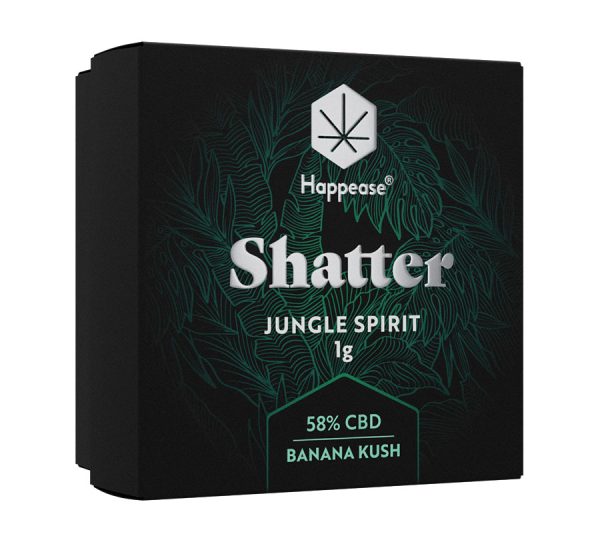 Happease CBD Konzentrat Shatter 58% Jungle Spirit