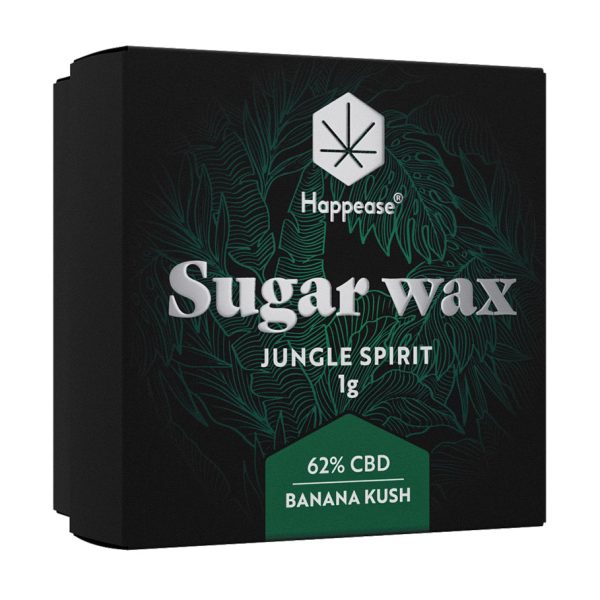 Happease Jungle Spirit 62% CBD Extrakt - Sugar Wax - 1g