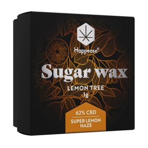 Happease Lemon Tree 62% CBD Extrakt - Sugar Wax - 1g